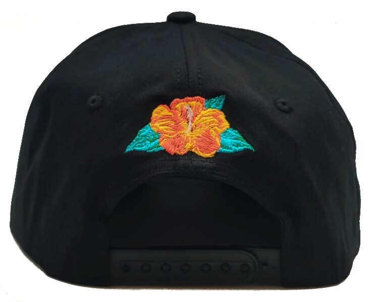 Hawaii New Top Level Aloha Floral Hang Loose Maui Black Era Snapback Hat Cap