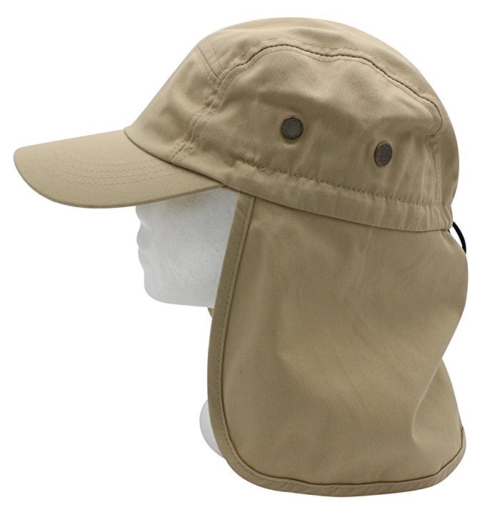 Neck Cover Garden Hat Camping Cap Hunting Hiking Fishing Ear Flap Sun Hat SJP