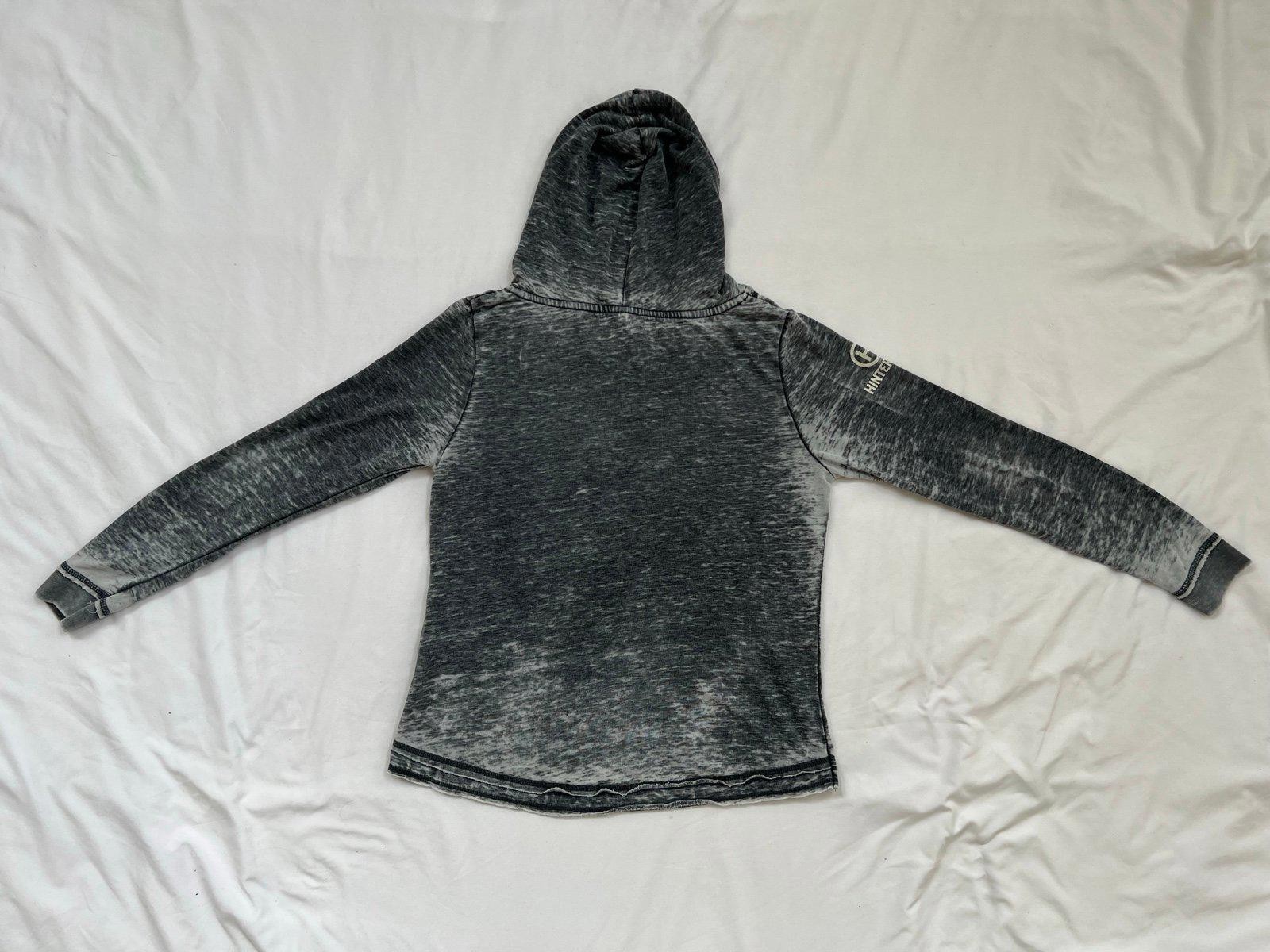 U.S Apparel women’s size medium super thin hooded pullover long sleeved top