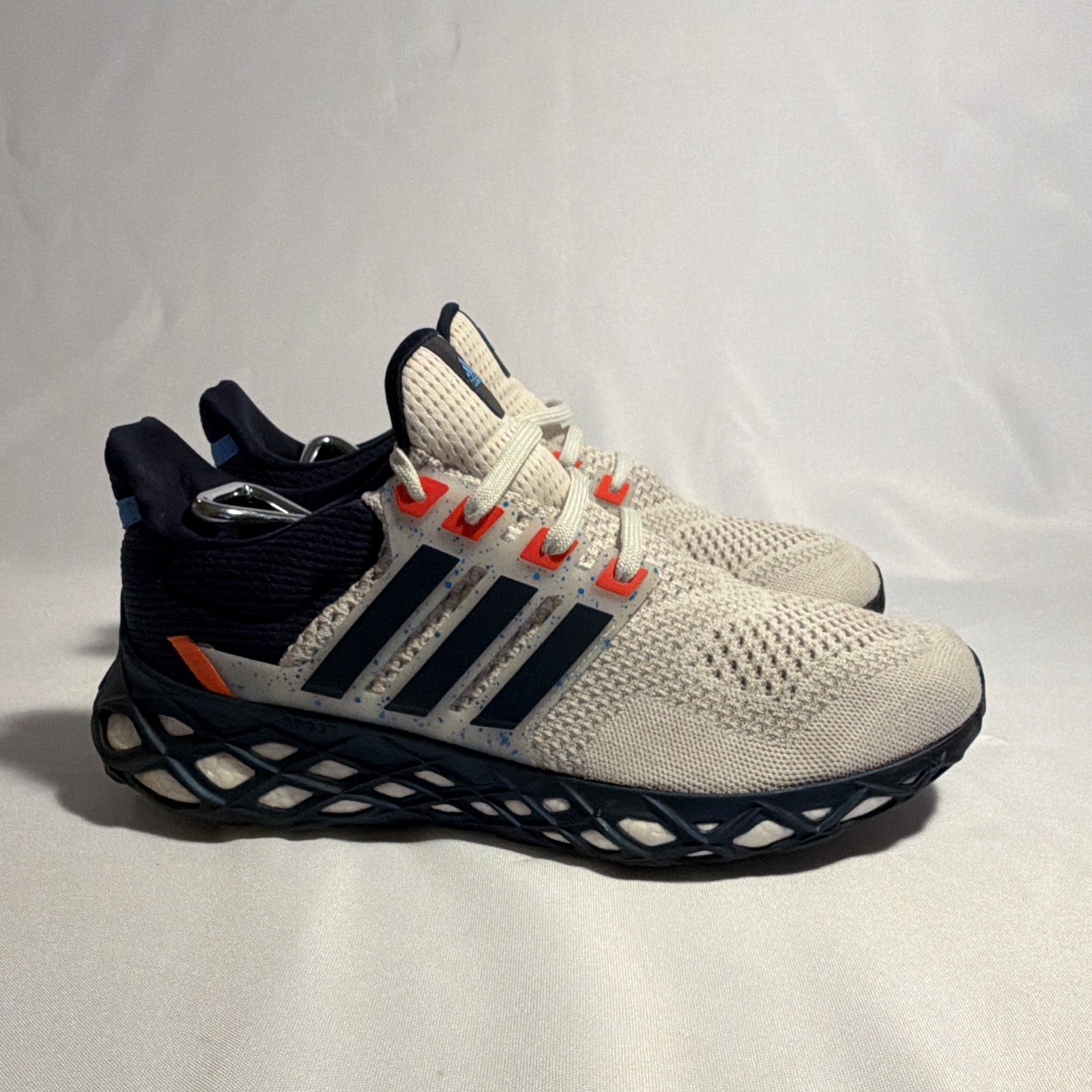 adidas UltraBoost Web DNA Men’s Low Top Lace-Up Primeknit Sneakers GX2135