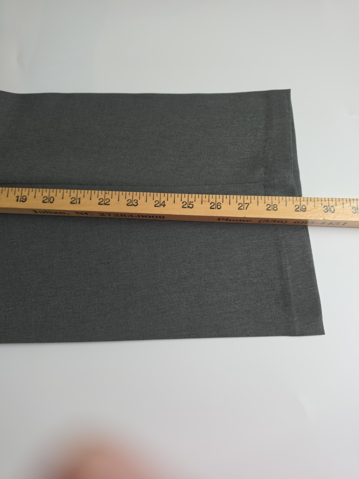 David Taylor Flex Fit Pants Men 42×29 Heather Gray Dress Pants Polyester RN15099