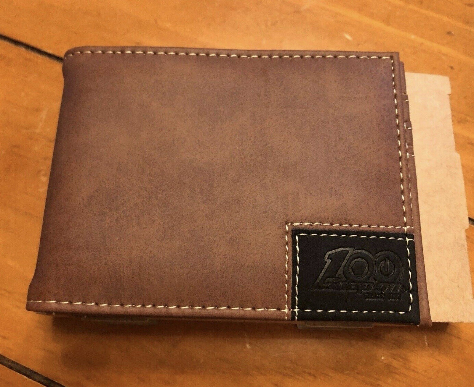 Snap-On Tools 100th Anniversary Wallet NIB With Money Clip (Brown)