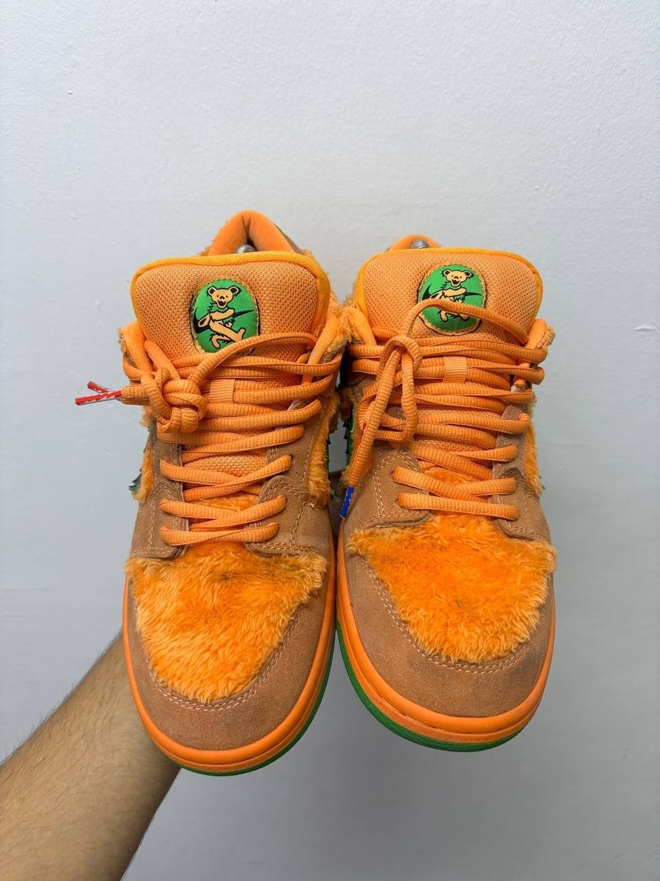 Nike SB Dunk Low Grateful Dead Bears Orange CJ5378-800US 9.5 Pre-Owned