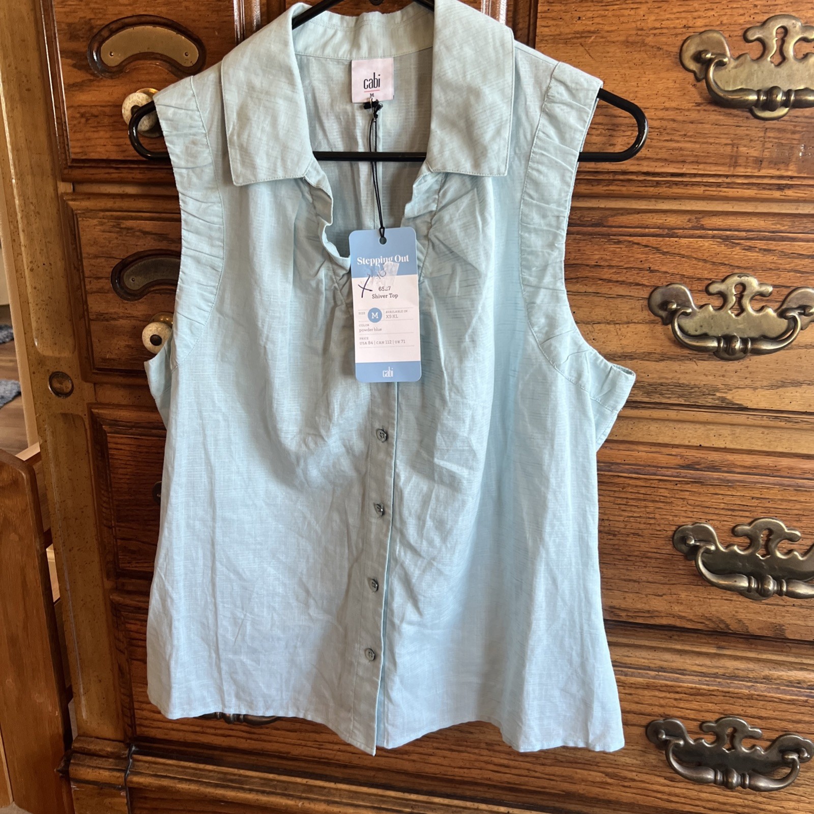 Cabi Shriver Top Medium New #6527