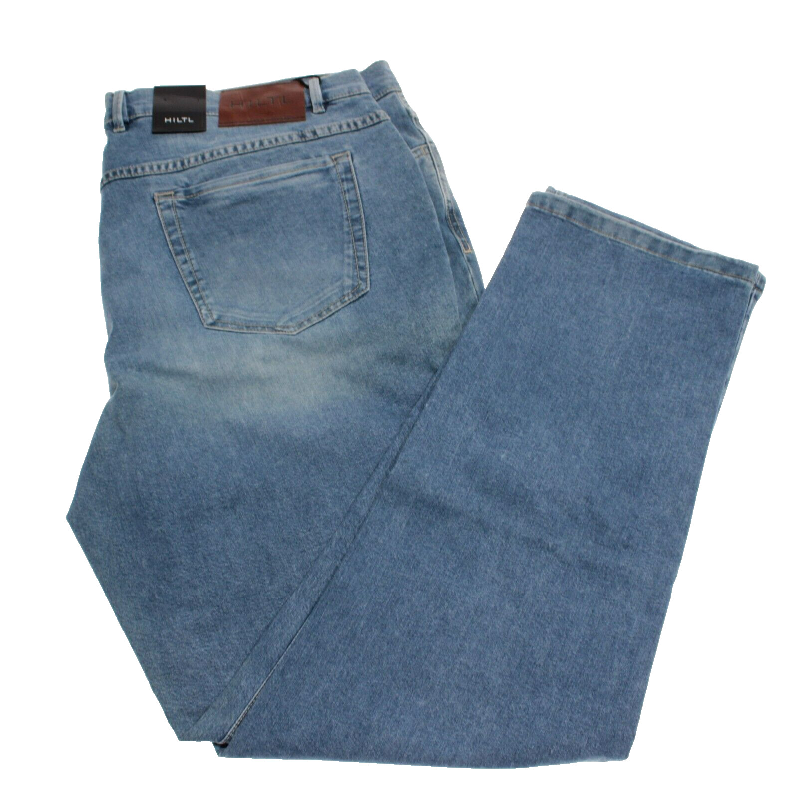 Hiltl NWD Cotton Blend 5 Pocket Jeans Size 42 US Dude In Blue Denim