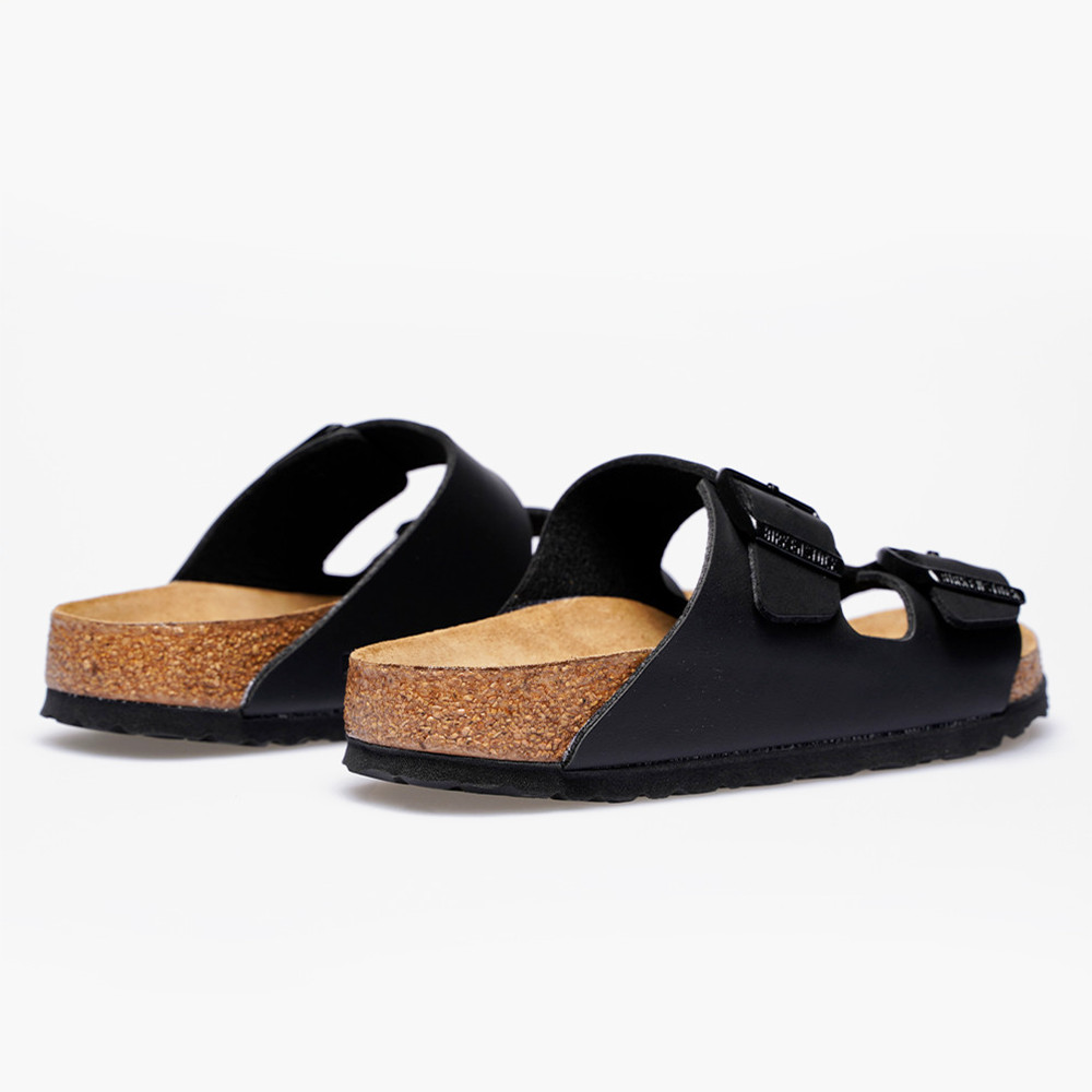Birkenstock Arizona Birko-Flor Black Cork Footbed Women’s Sandals Medium/Narrow