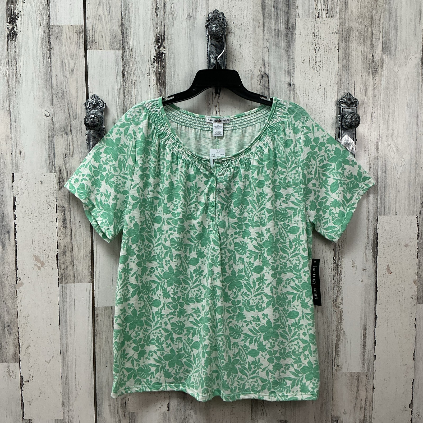Hasting & Smith Size 1XL Women’s SPEARMINT COMBO Shirt