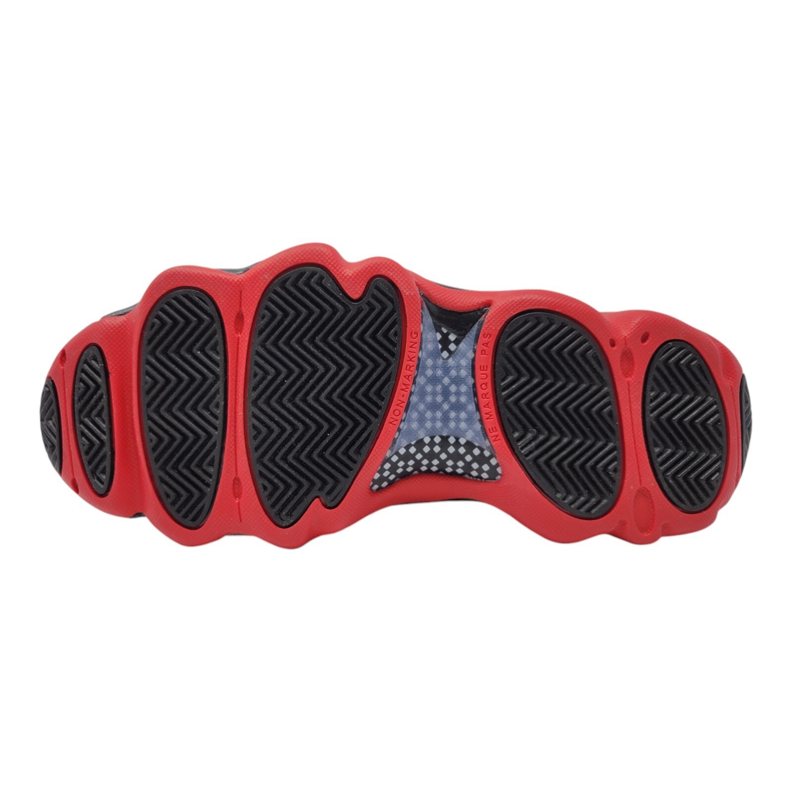 Jordan Kid’s Pro Strong Basketball Shoes, Black/University Red