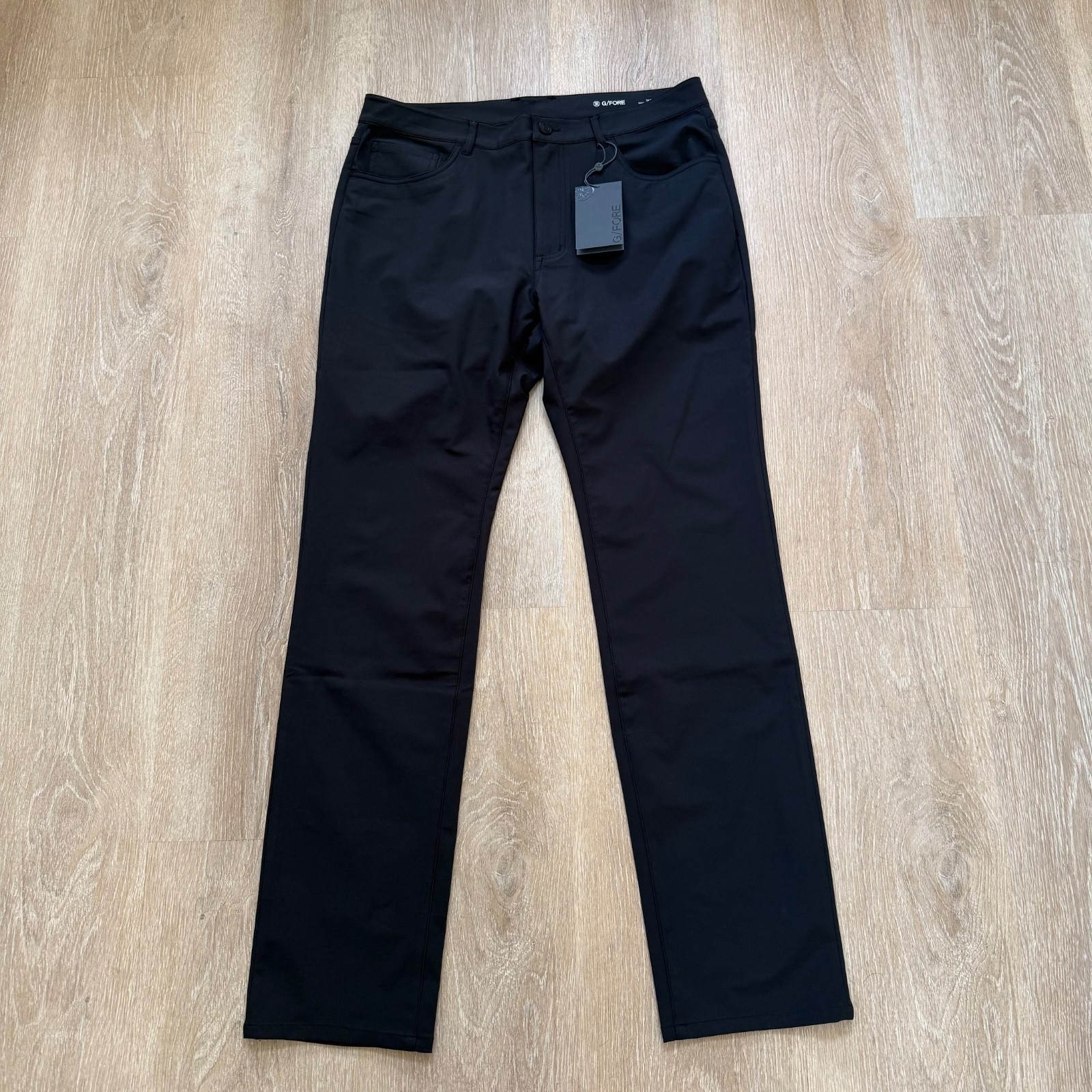 G/FORE Tour 5 Pocket Performance Golf Pants Men’s Black NWT $185