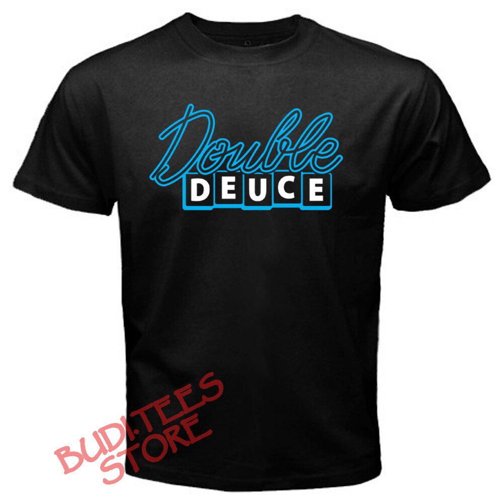 Roadhouse Double Deuce Movie Men’s Black T-Shirt Size S-5XL