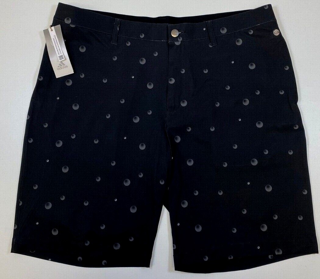 NWT Adidas Ultimate 365 Stretch Print Golf Shorts 30 36 40 42 Grey Dot Casual R1