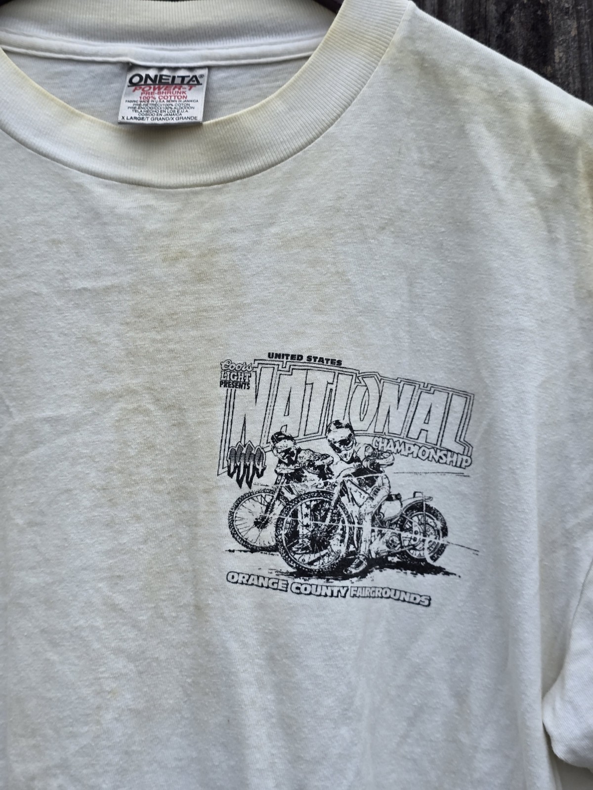 Speedway motorcycle racing 1994 program Orange County Fairgrounds CA