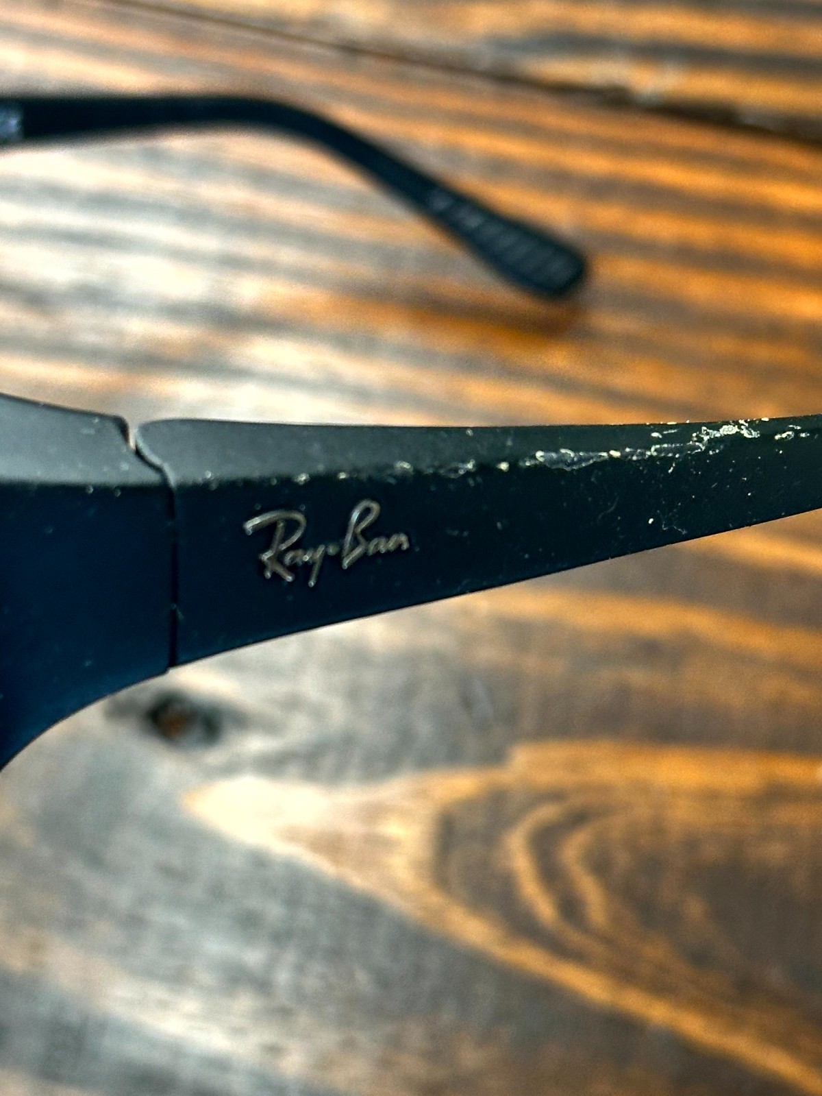 Ray-Ban Daddy-O RB2016 W2578 Men Matte Black Sunglasses Frame Full Rim Rectangle