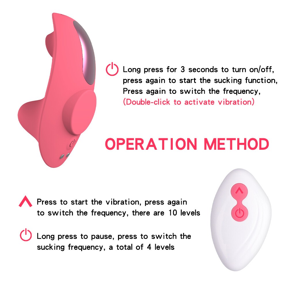 10 Mode Remote Control Underwear Vibrating Women Panties Massager Wireless Toys