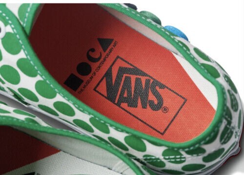VANS MOCA x Authentic Logo Green White Men Sz 7 Women Sz 8.5 VN0A5KRD8CY – NEW