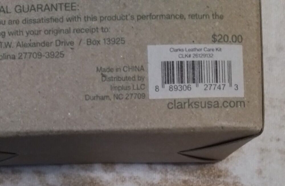 Clarks Premium Leather Care Kit Boxed Gift Set Complete Care For All Leathers