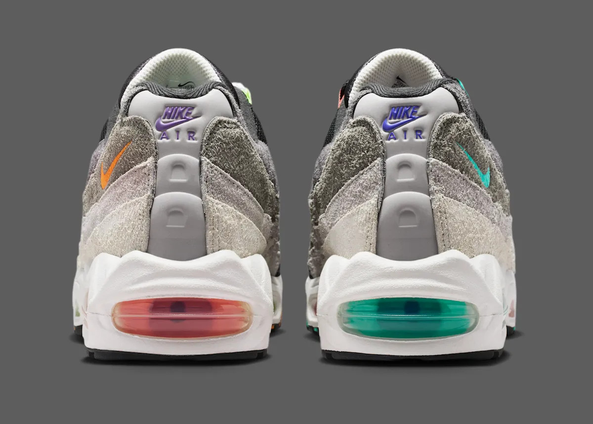 Nike Air Max 95 PRM Greedy Big Bubble Multicolor IU2636-300 sz 8.5 Men’s