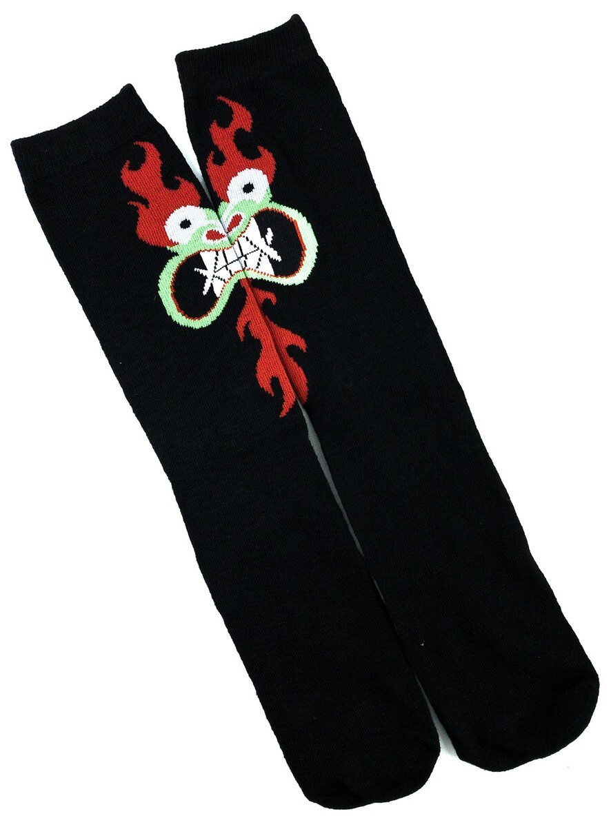 Loot Crate Lootwear Exclusive May 2019 Samurai Jack Aku Crew Socks Size 6-12