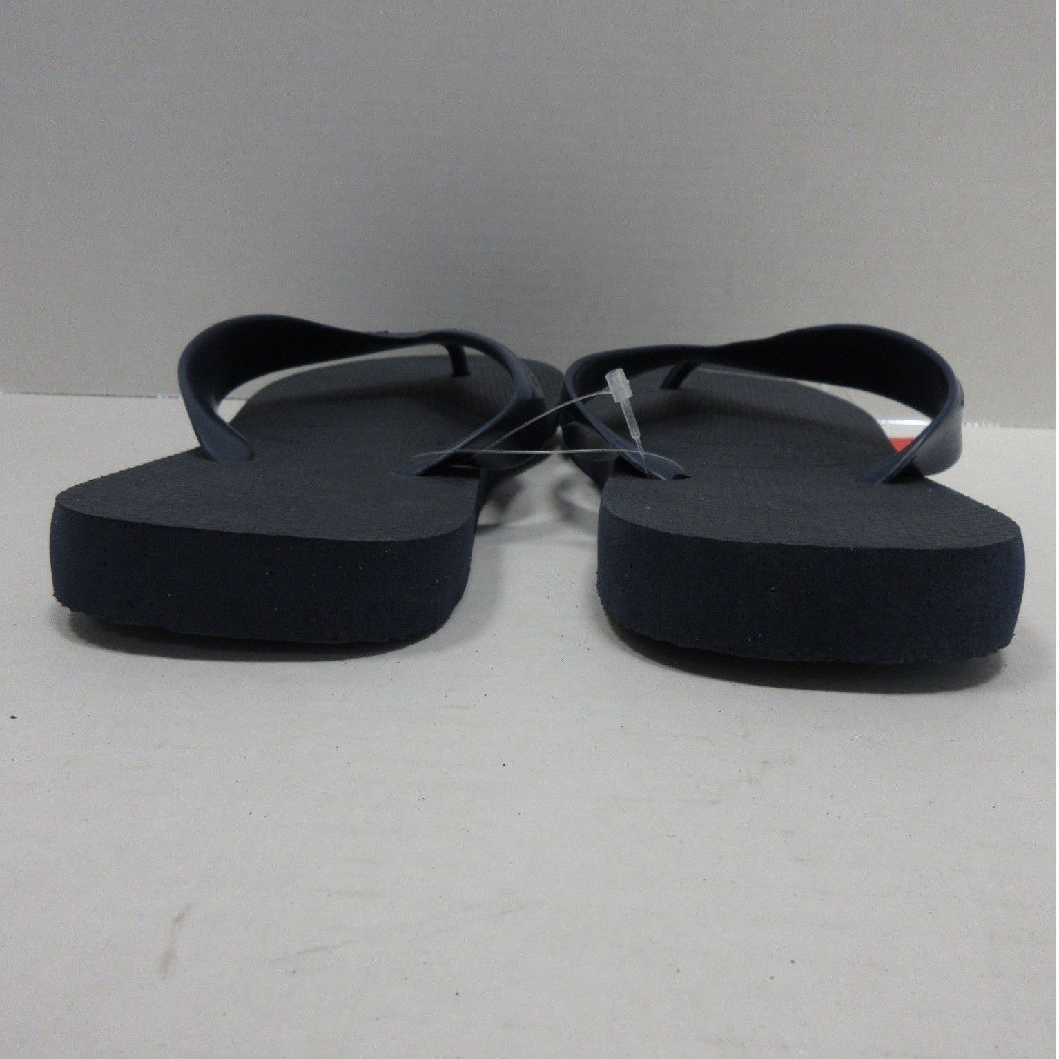 Havaianas Sandals Men 11 12 M Blue Navy Flip Flops Rubber Casual Summer NEW