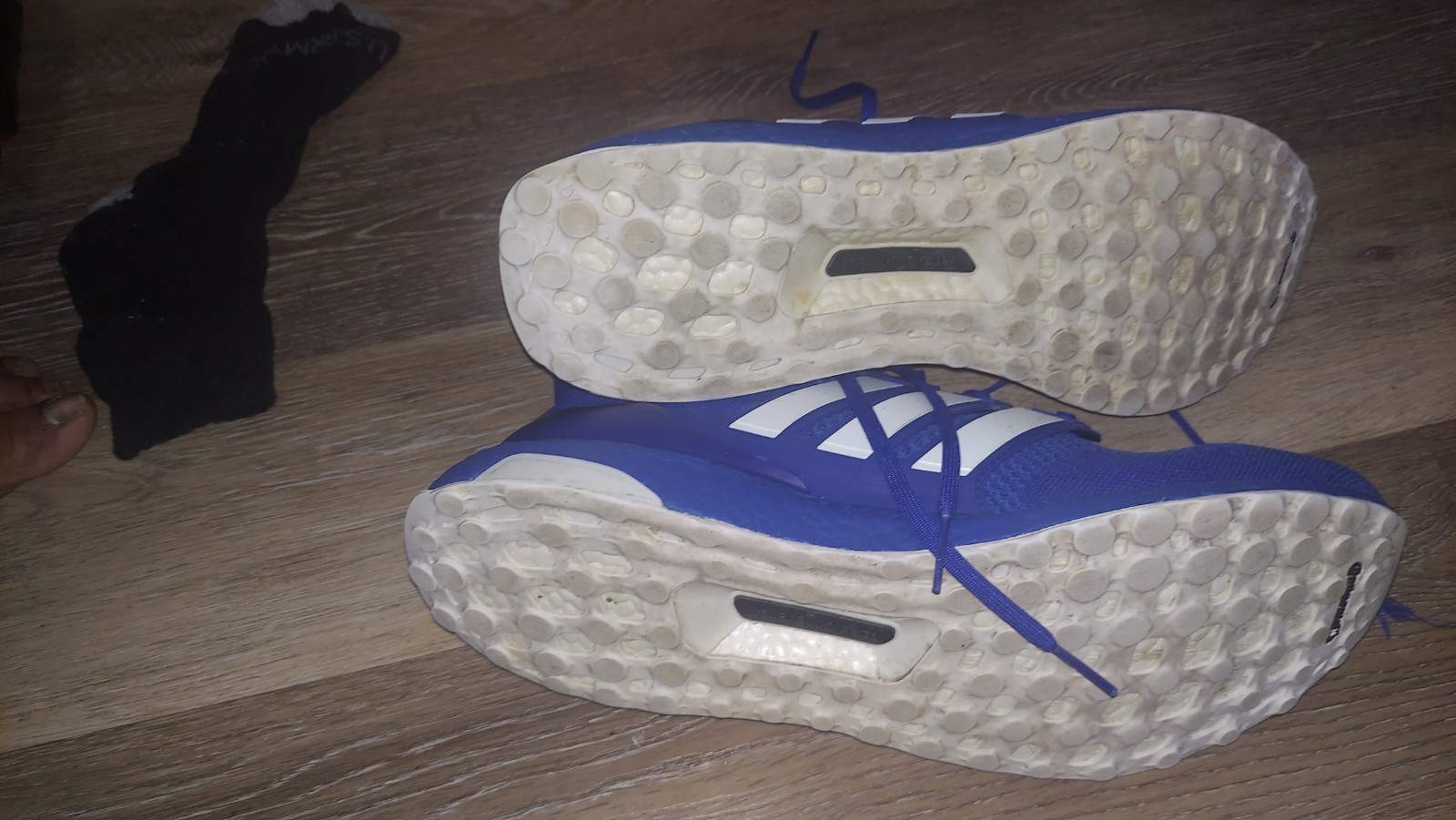 Kansas Jayhawks Blue Running Shoes Size 15