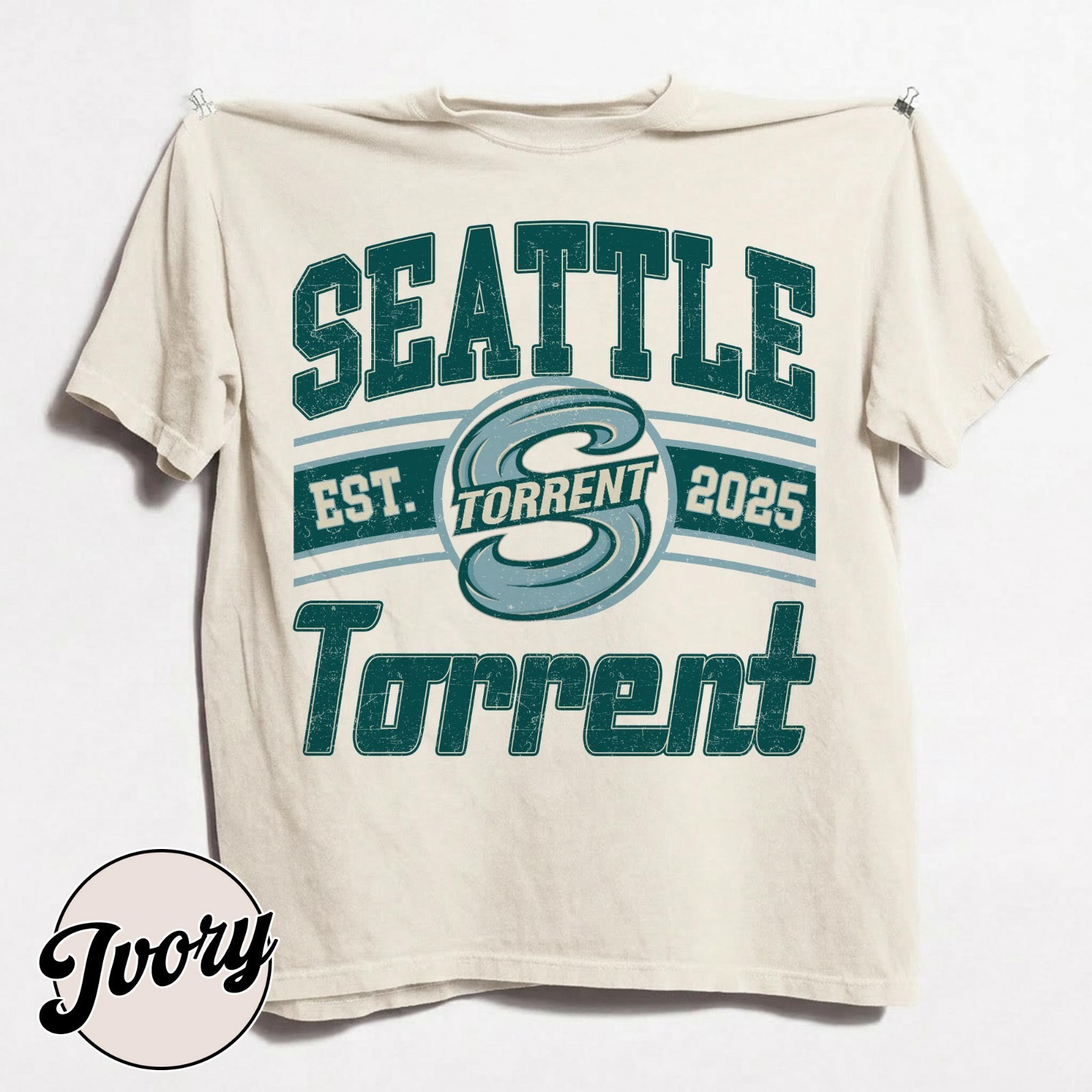 Seattle Torrent Women Ice Hockey Team Est 2025 Comfort Color Shirt