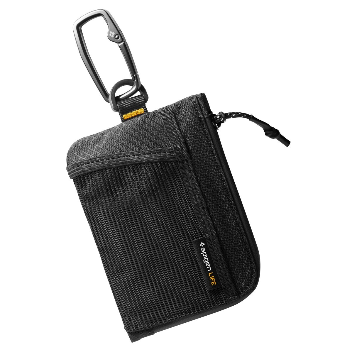 Spigen Life Soft Card Holder RFID Blocking Slim EDC Wallet with Mesh Pocket