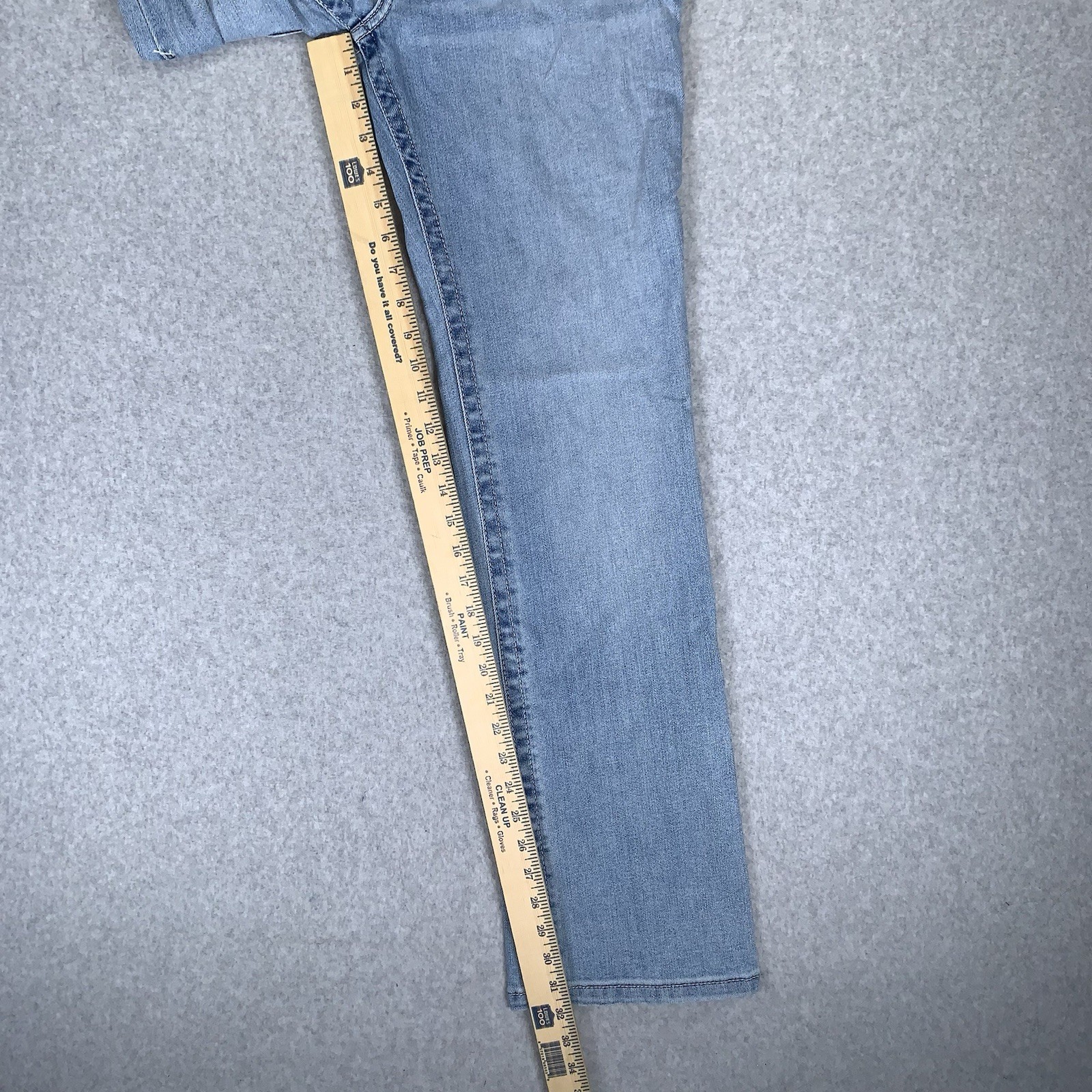 Wrangler Willow Jeans Womens 7×32 Blue Denim Ultimate Riding Bootcut Stretch