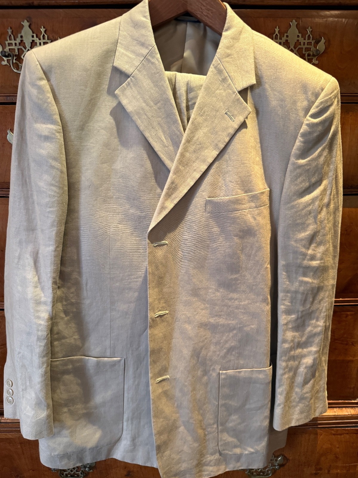 Haspel Tan Suit