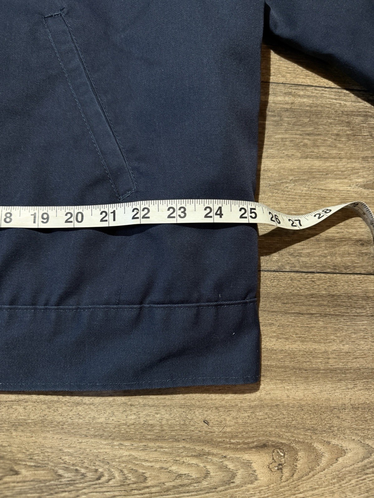 Dickies Men’s TJ15 Insulated Canvas Lined Eisenhower Navy Blue Work Jacket Sz XL