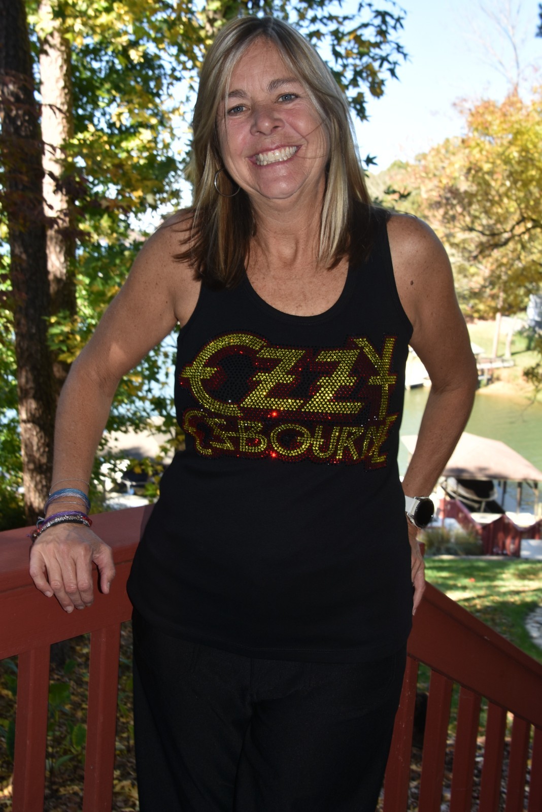 Ozzy Osbourne rhinestone bling shirt or tank XS S M L XL XXL 1X 2X 3X 4X 5X