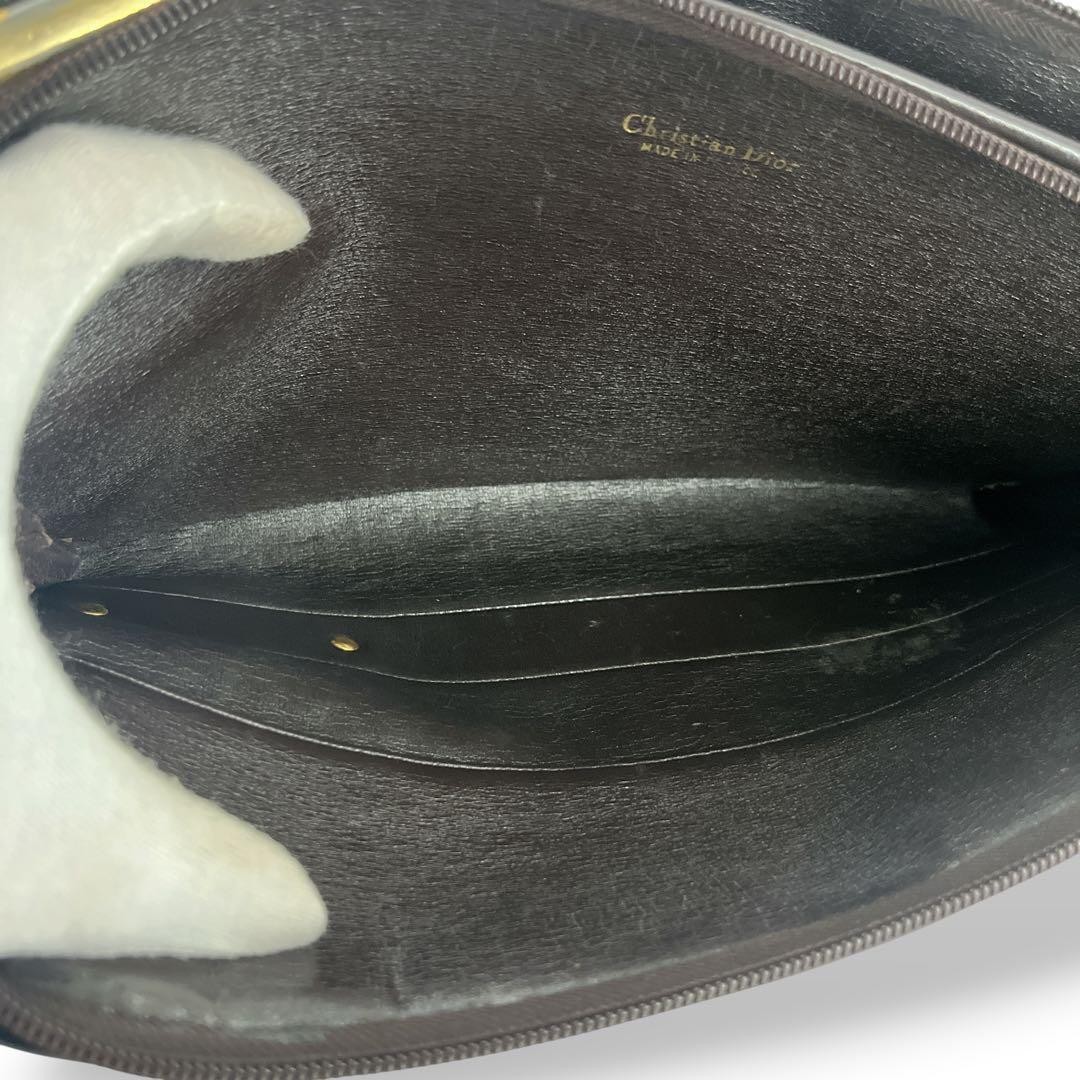 Christian Dior Bag Dior CD Logo Trotter 2way One Shoulder Clutch