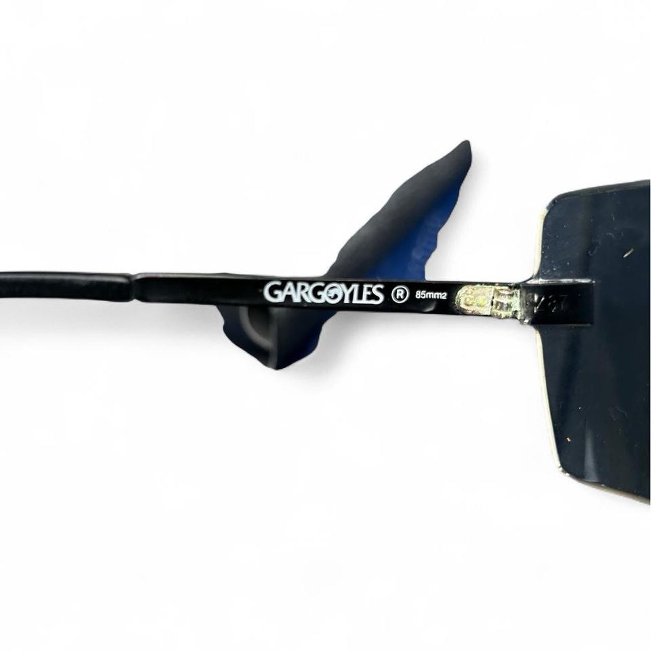 Gargoyles Inc USA – Vintage Terminator Sunglasses Black With Case Earnhardt