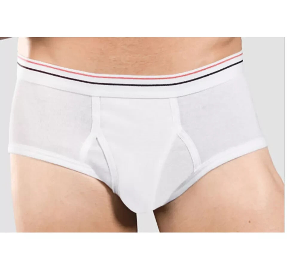 3 PK Men’s White Brief Cotton Blend Size S M L XL KING HUNTER