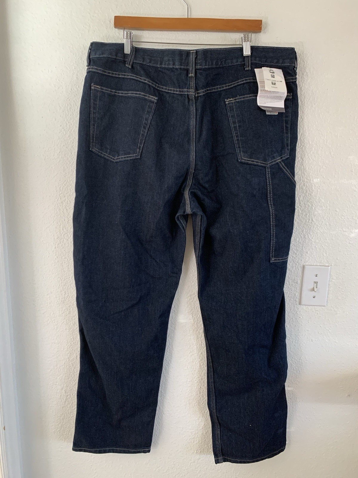 Tyndale FR Jeans Mens 40×30 Flame Resistant F290T Blue Denim -New