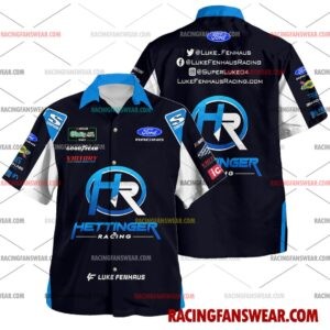 Luke Fenhaus Nascar Racing 2026 Uniform Apparel Clothes Hawaiian Polo Shirts