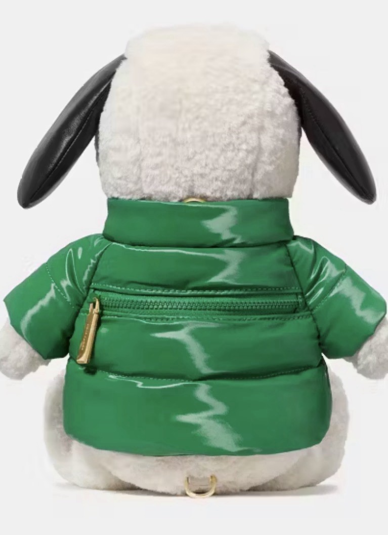 Kate Spade Peanuts X KSNY Snoopy 3D Dog Crossbody KM631 MWT