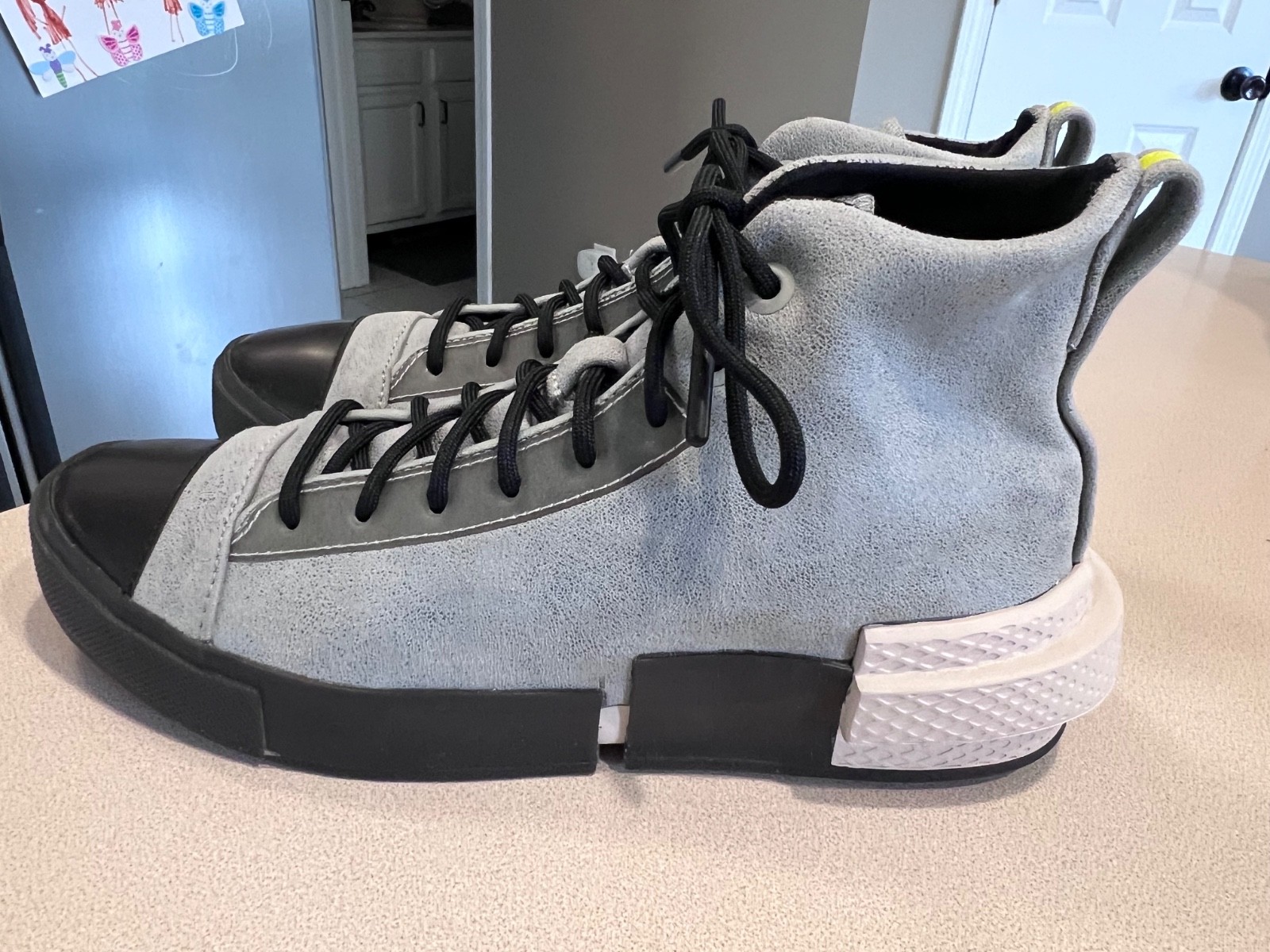 CONVERSE All Star Women’s Disrupt CX High Ash Stone 169447C Gray Size 9.5