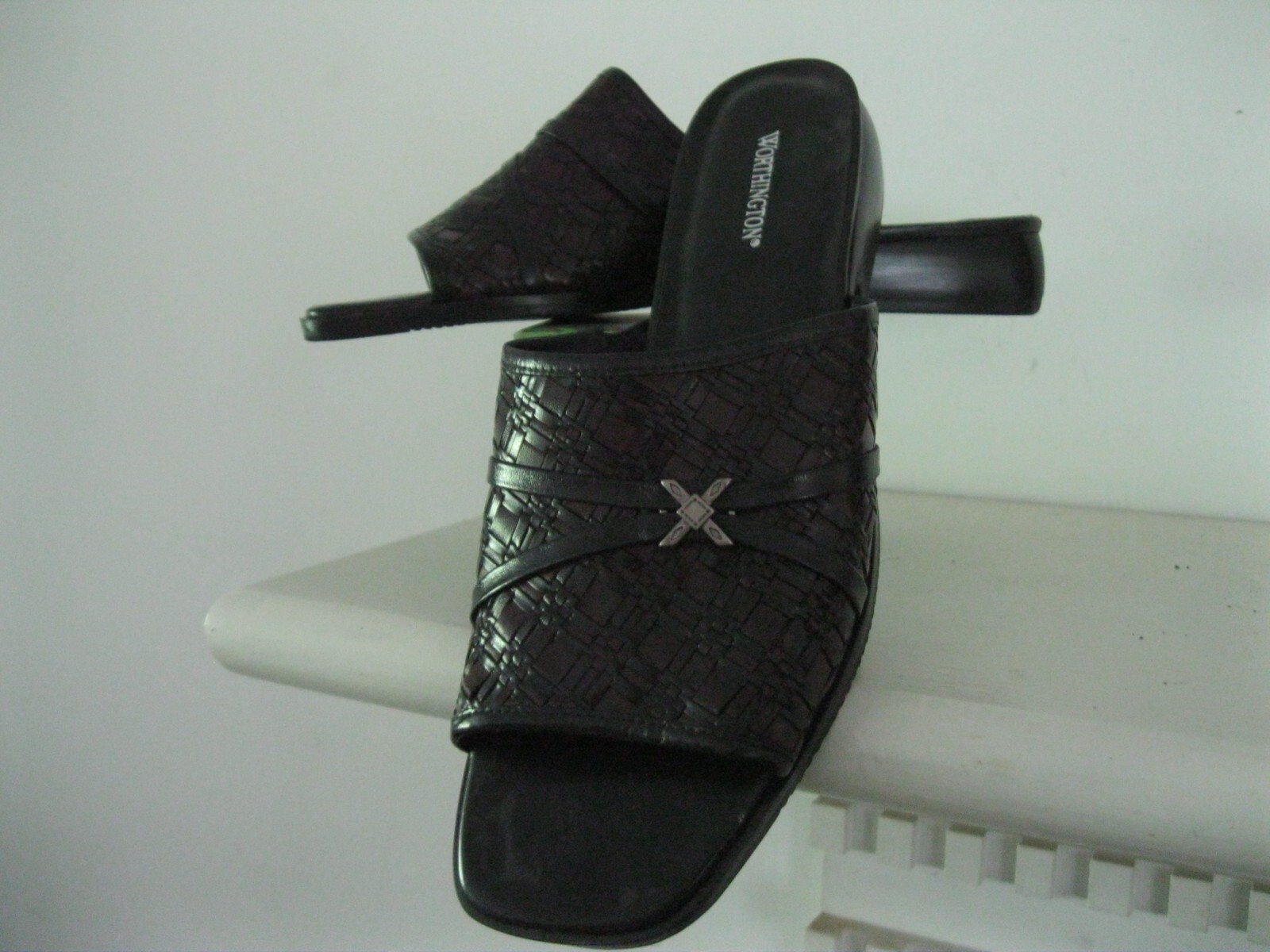 CHOICE OF: NEW SIZE 9M, 9.5M 10 Brown Leather Flat Shoes, Various styles, brands