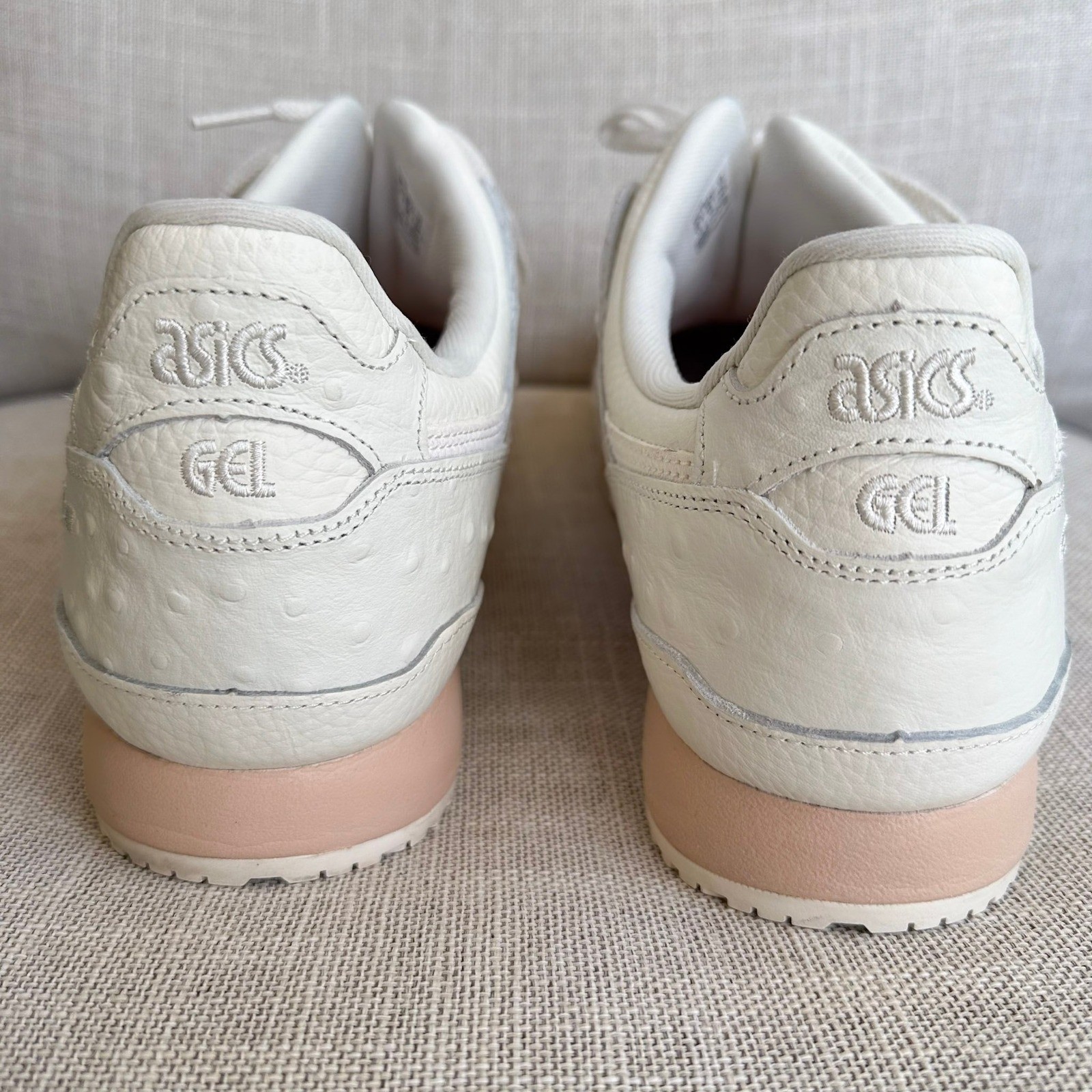 Asics Gel Lyte III OG Mythical Creatures Sneakers Size 12 US Mens Cream Bisque