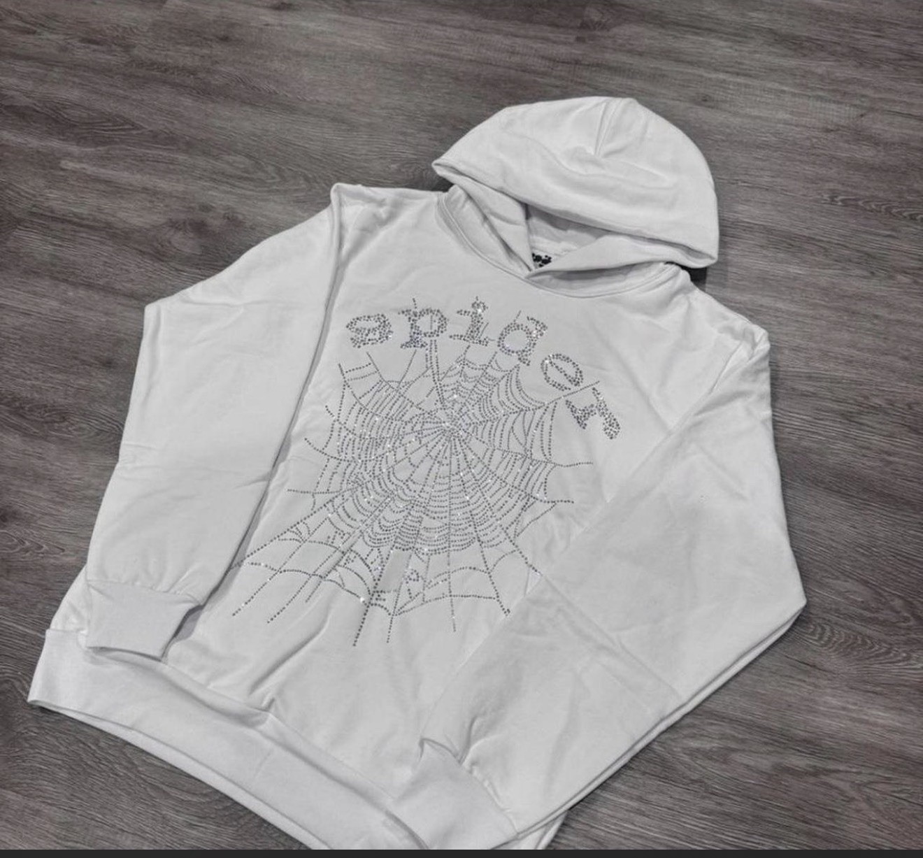 Sp5der OG Rhinestone Logo Size Large