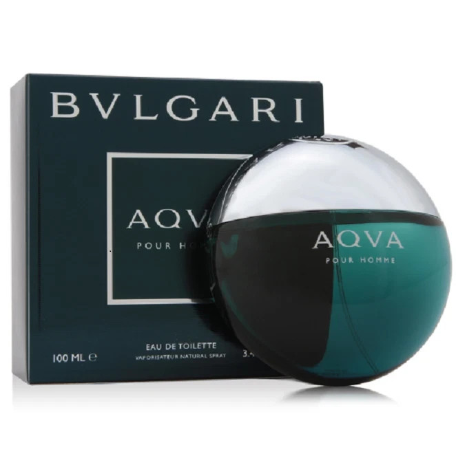 Bvlgari Aqva Pour Homme by Bulgari 3.4oz EDT Aqua Men New In Original Box Sealed