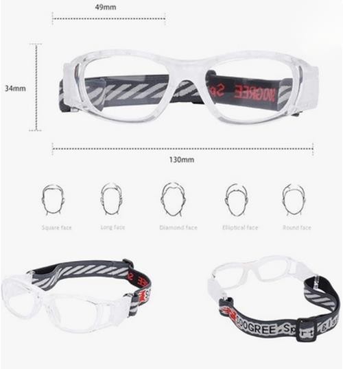 Sports training eyeglasses Basketball Football Safe Training Anti Fog