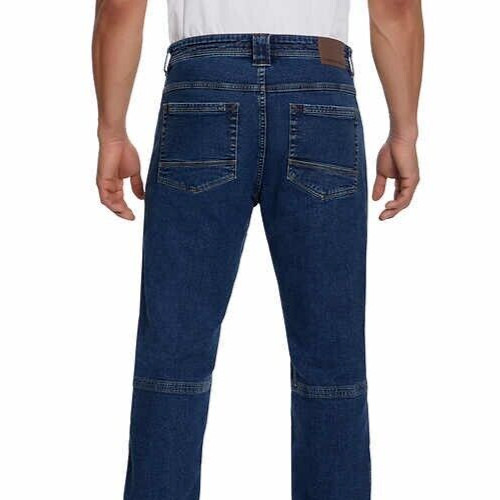 G.H. Bass & Co. Men’s The Wrencher Straight Fit Men’s Jeans Dark Blue 30W X 29L