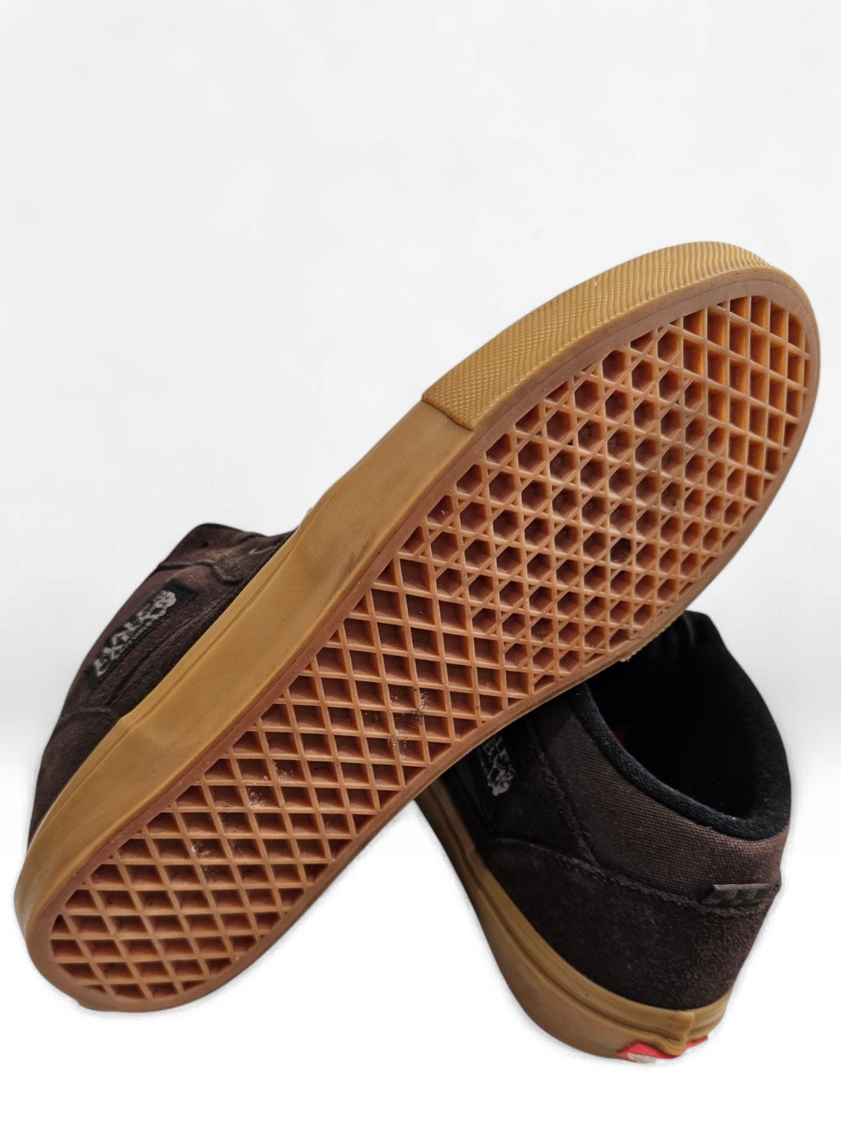 VANS Skate Men Half Cab Brown Gum Suede Low Sneakers 12M