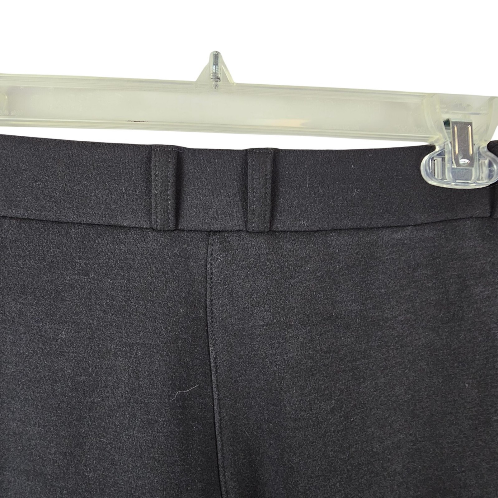 OGL Womens M Pant Black Straight Wide Leg Soft Minimalist Business Casual Office