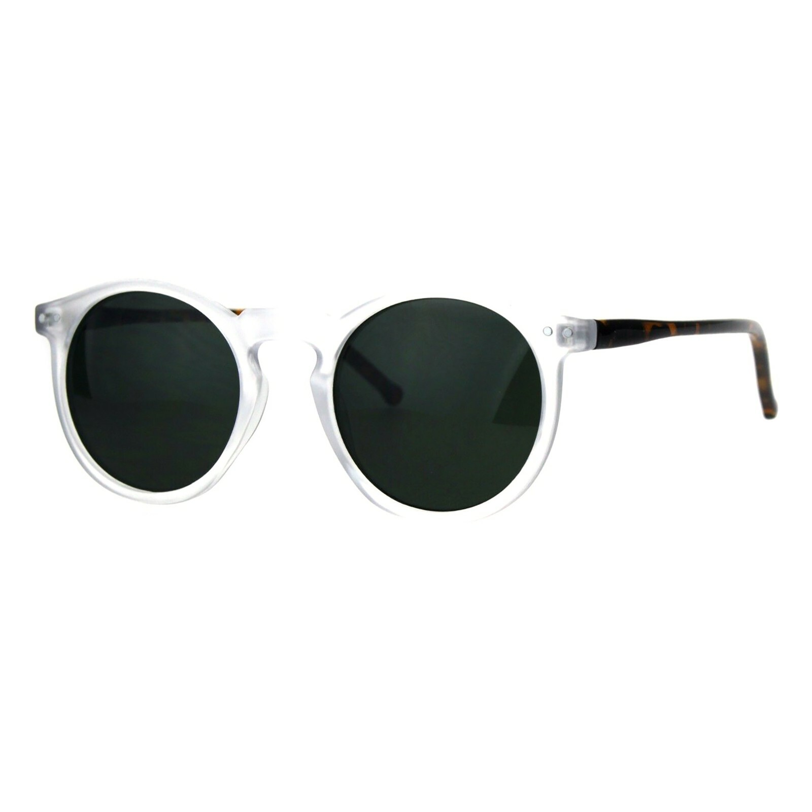 Round Keyhole Sunglasses Unisex Vintage Designer Fashion Shades UV 400