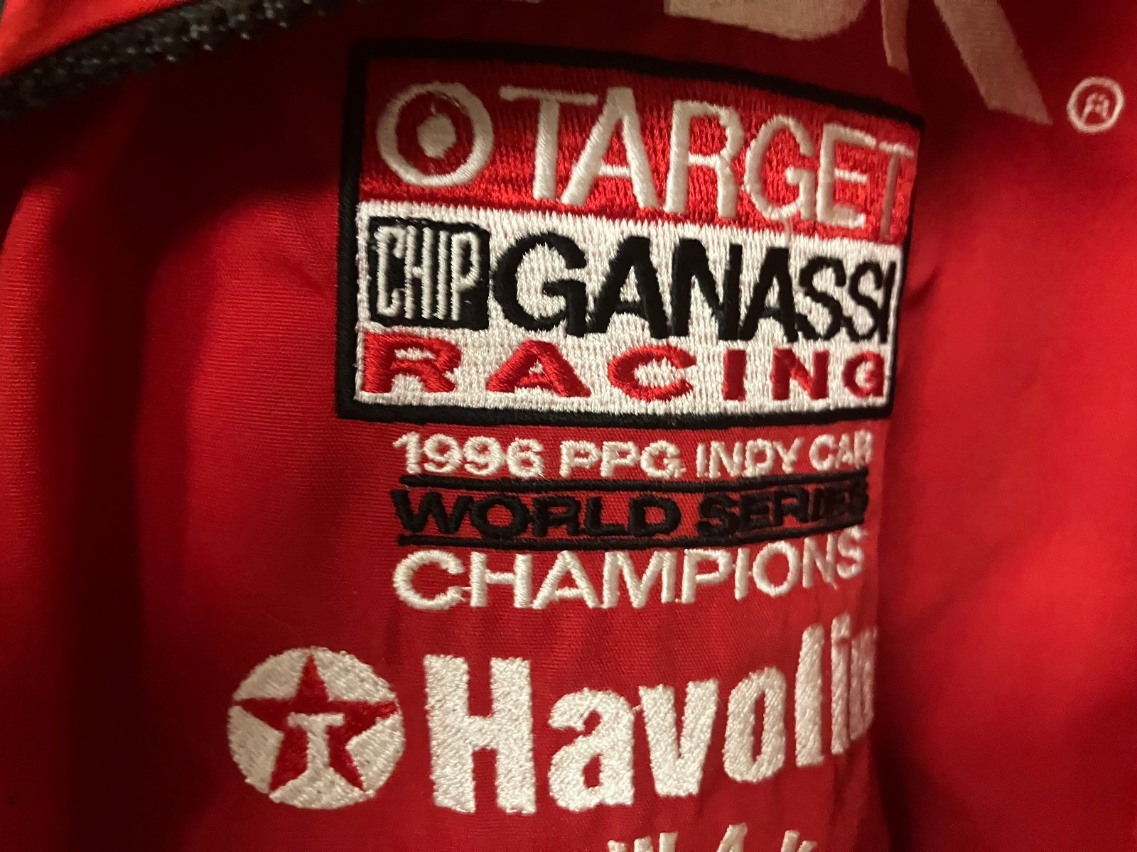 Chip Ganassi Target Racing Honda Jacket Mens S Red