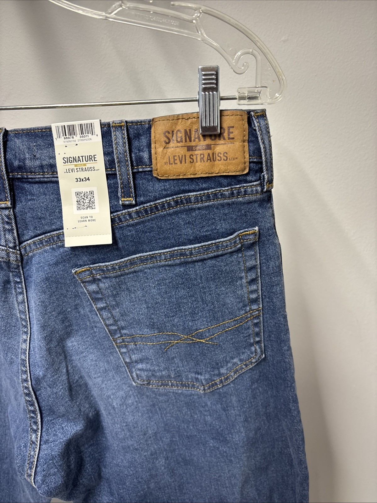 Levi’s Men’s Signature Flex Gold Bootcut Western Cowboy Classic Jeans-33×34