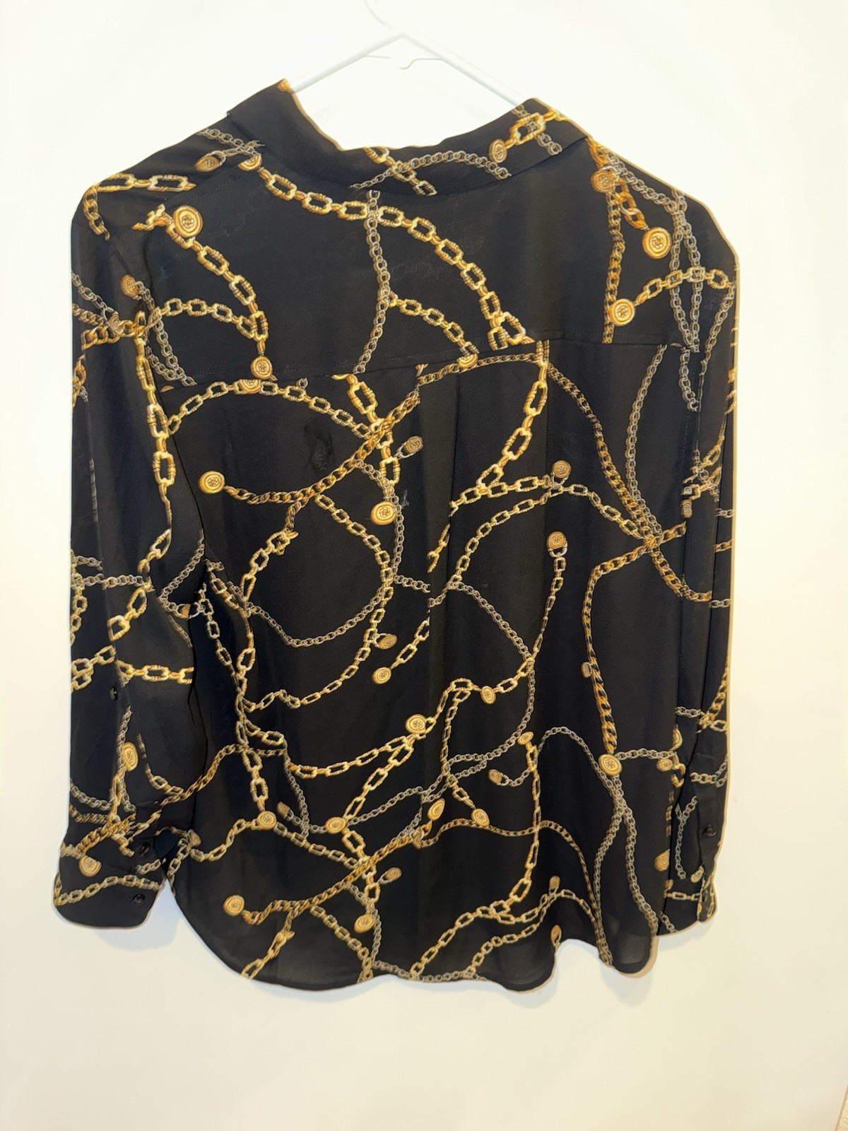 Investment Petites PL Button Up Black