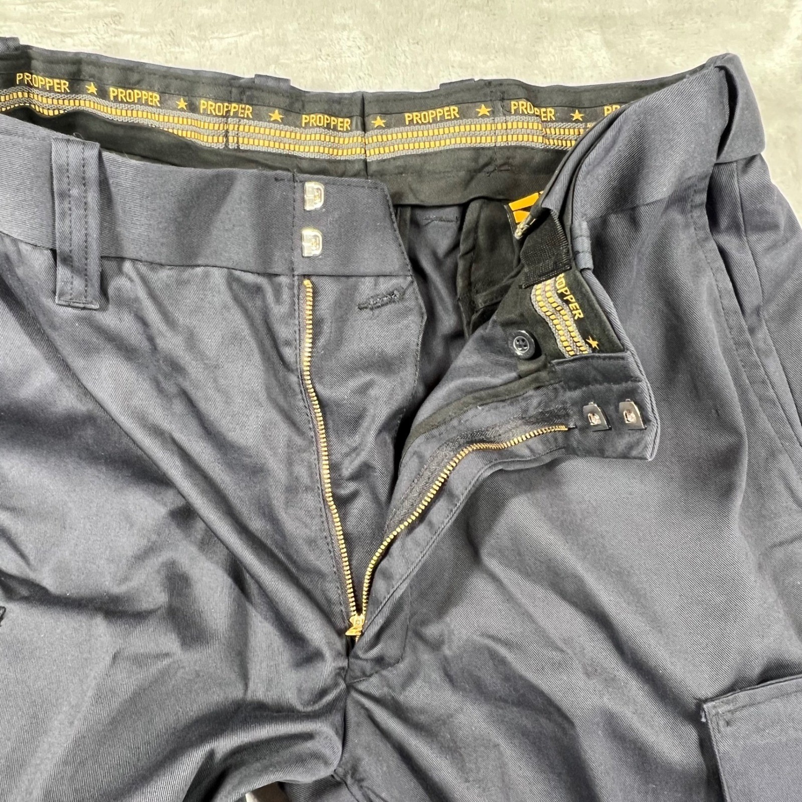 NWT Propper Critical Edge Mens EMT Pants Navy Tactical Cargo Size 36 Unhemmed
